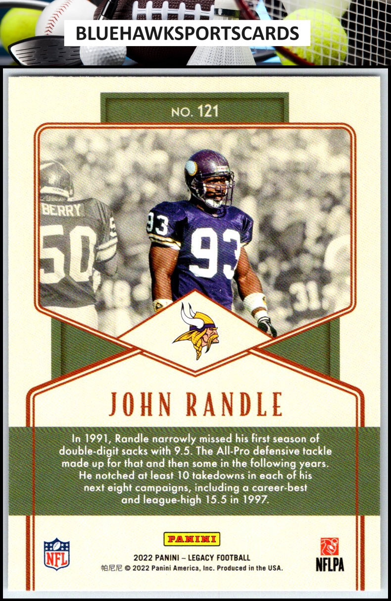 2022 Panini Legacy #121 John Randle