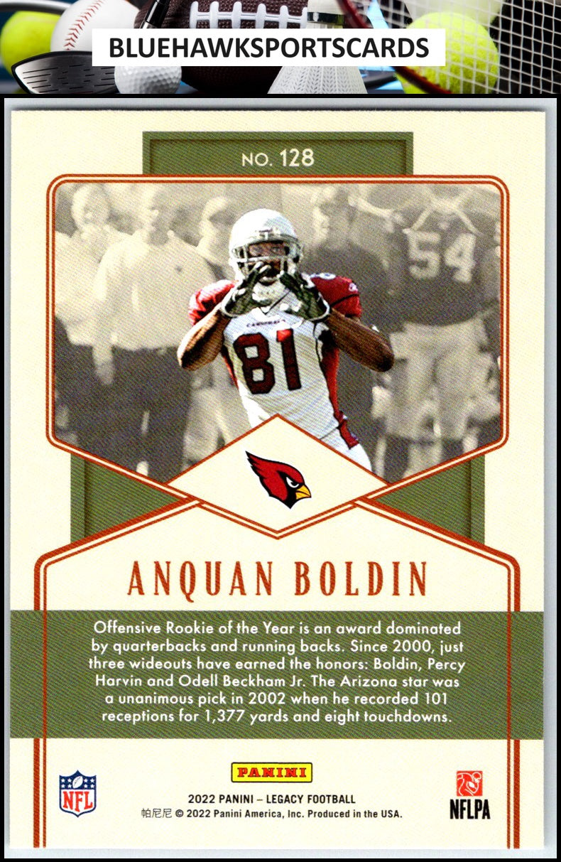 2022 Panini Legacy #128 Anquan Boldin