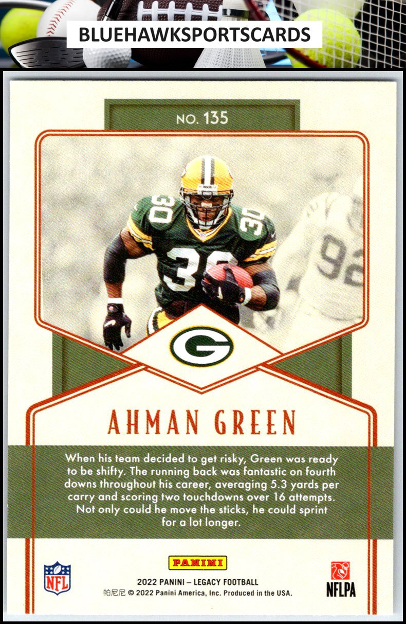 2022 Panini Legacy #135 Ahman Green