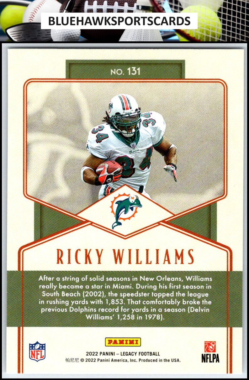 2022 Panini Legacy #131 Ricky Williams