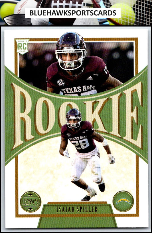 2022 Panini Legacy #160 Isaiah Spiller