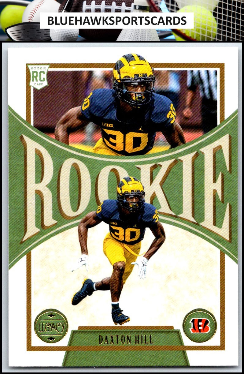 2022 Panini Legacy #185 Daxton Hill