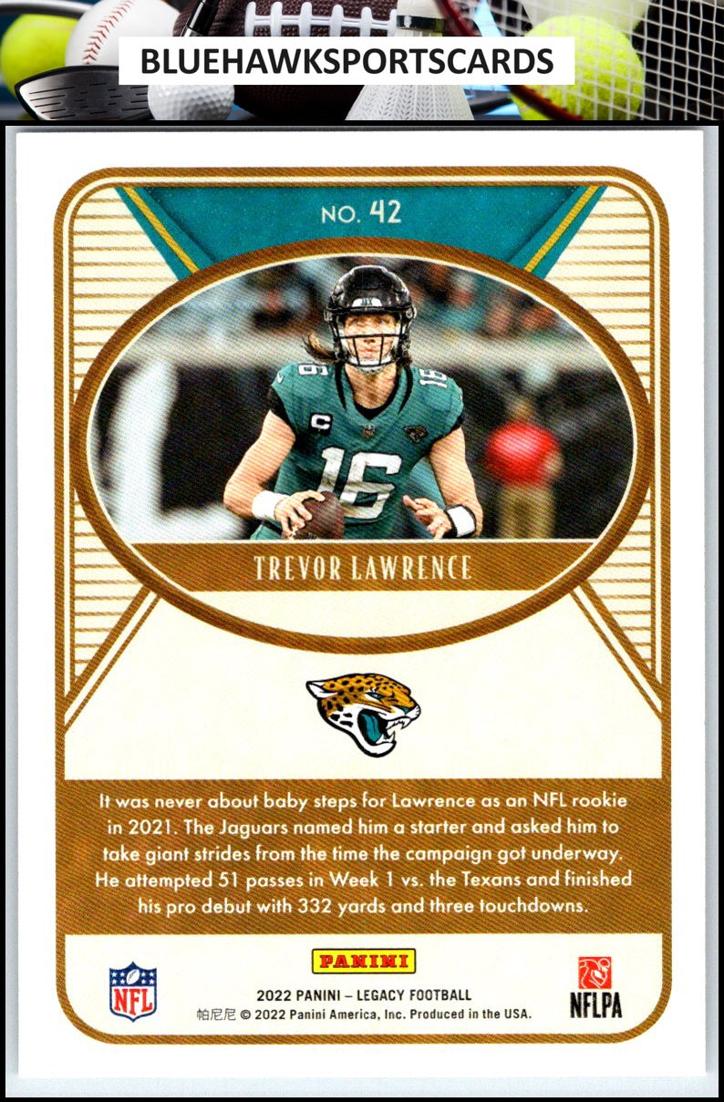 2022 Panini Legacy #42 Trevor Lawrence
