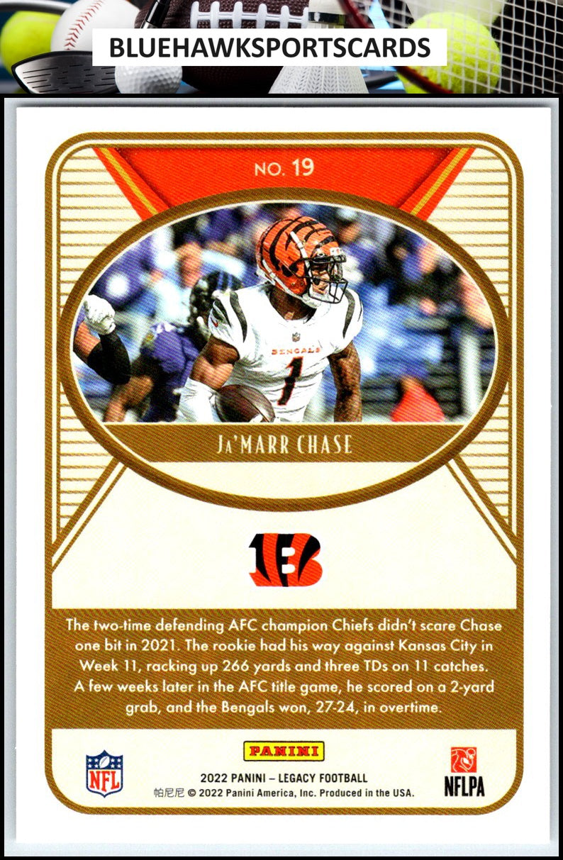 2022 Panini Legacy #19 Ja'Marr Chase