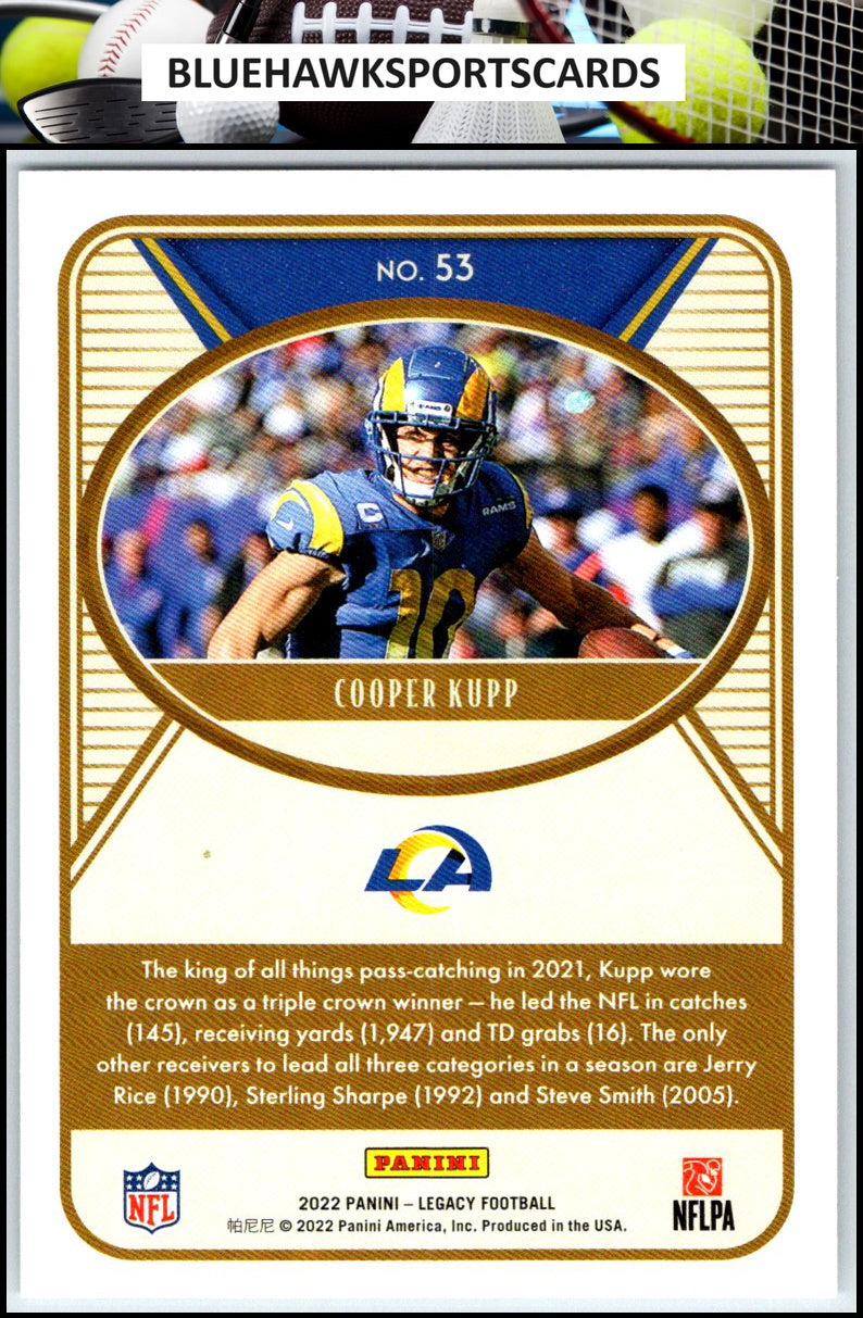 2022 Panini Legacy #53 Cooper Kupp