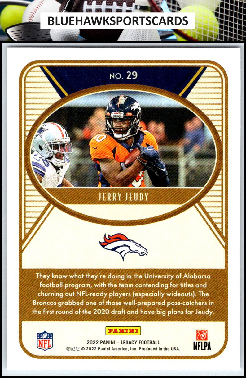 2022 Panini Legacy #29 Jerry Jeudy