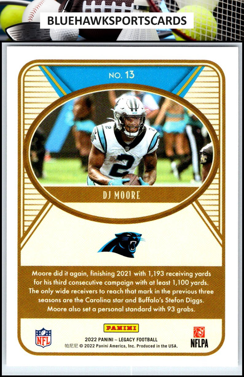 2022 Panini Legacy #13 DJ Moore