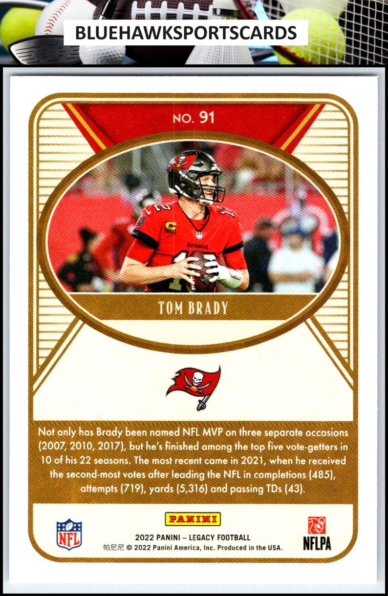 2022 Panini Legacy #91 Tom Brady