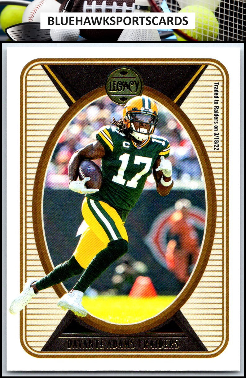 2022 Panini Legacy #34 Davante Adams
