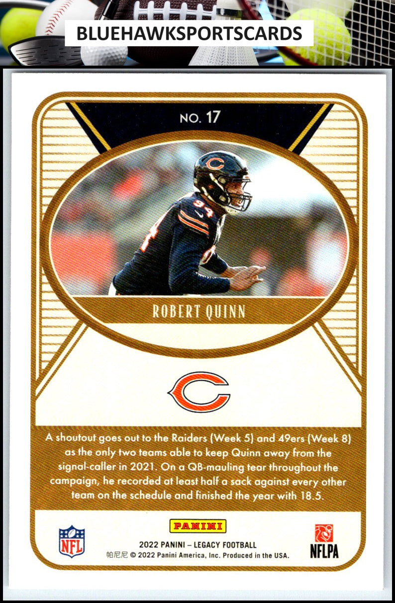 2022 Panini Legacy #17 Robert Quinn