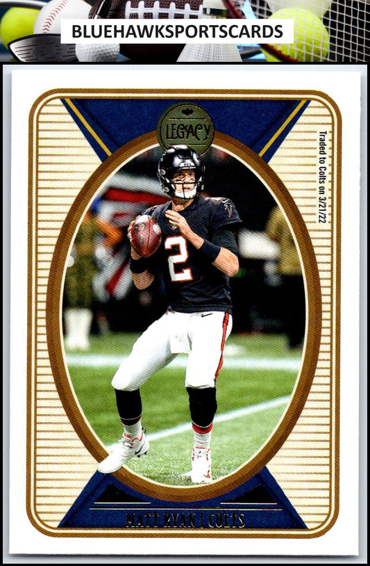 2022 Panini Legacy #4 Matt Ryan