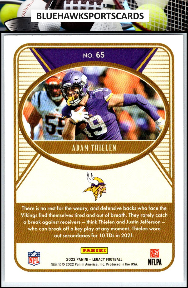 2022 Panini Legacy #65 Adam Thielen