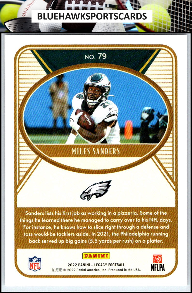 2022 Panini Legacy #79 Miles Sanders