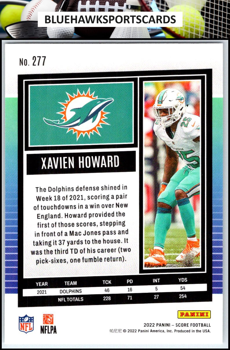 2022 Score #277 Xavien Howard
