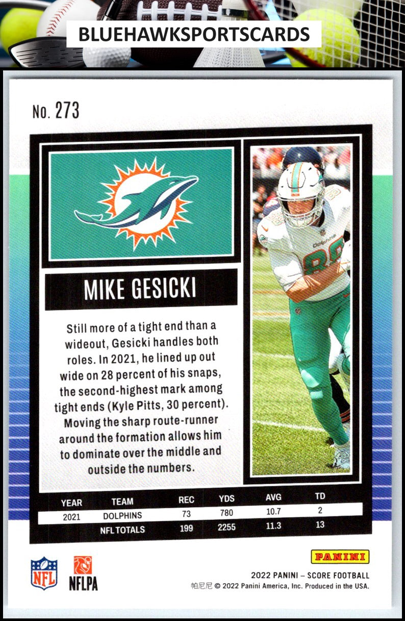 2022 Score #273 Mike Gesicki