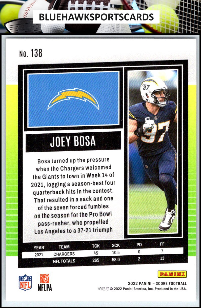 2022 Score #138 Joey Bosa