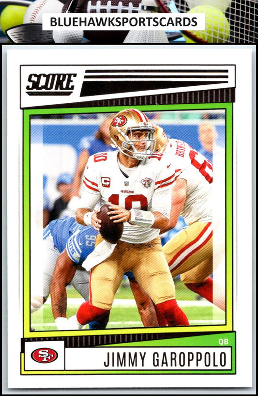 2022 Score #166 Jimmy Garoppolo