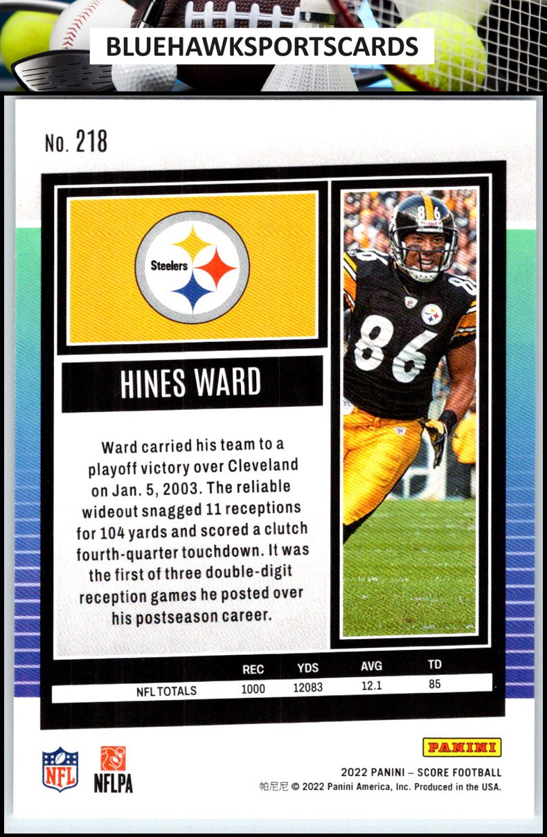 2022 Score #218 Hines Ward