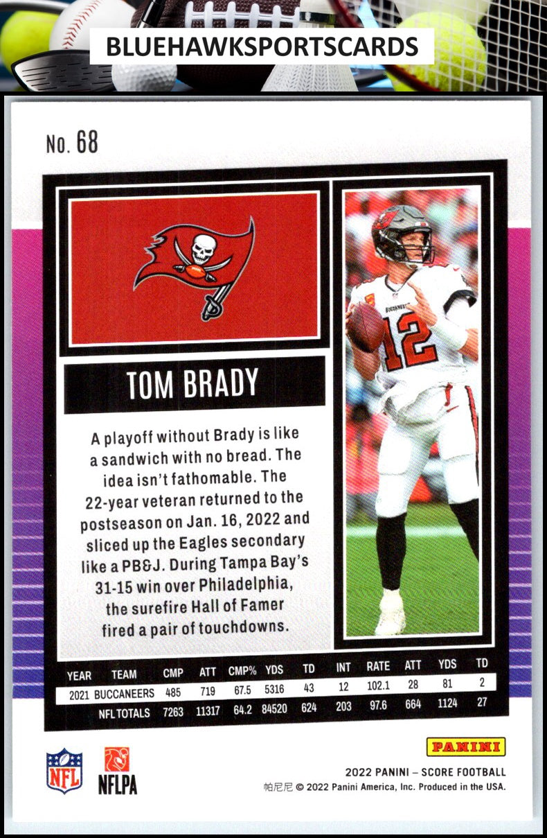 2022 Score #68 Tom Brady