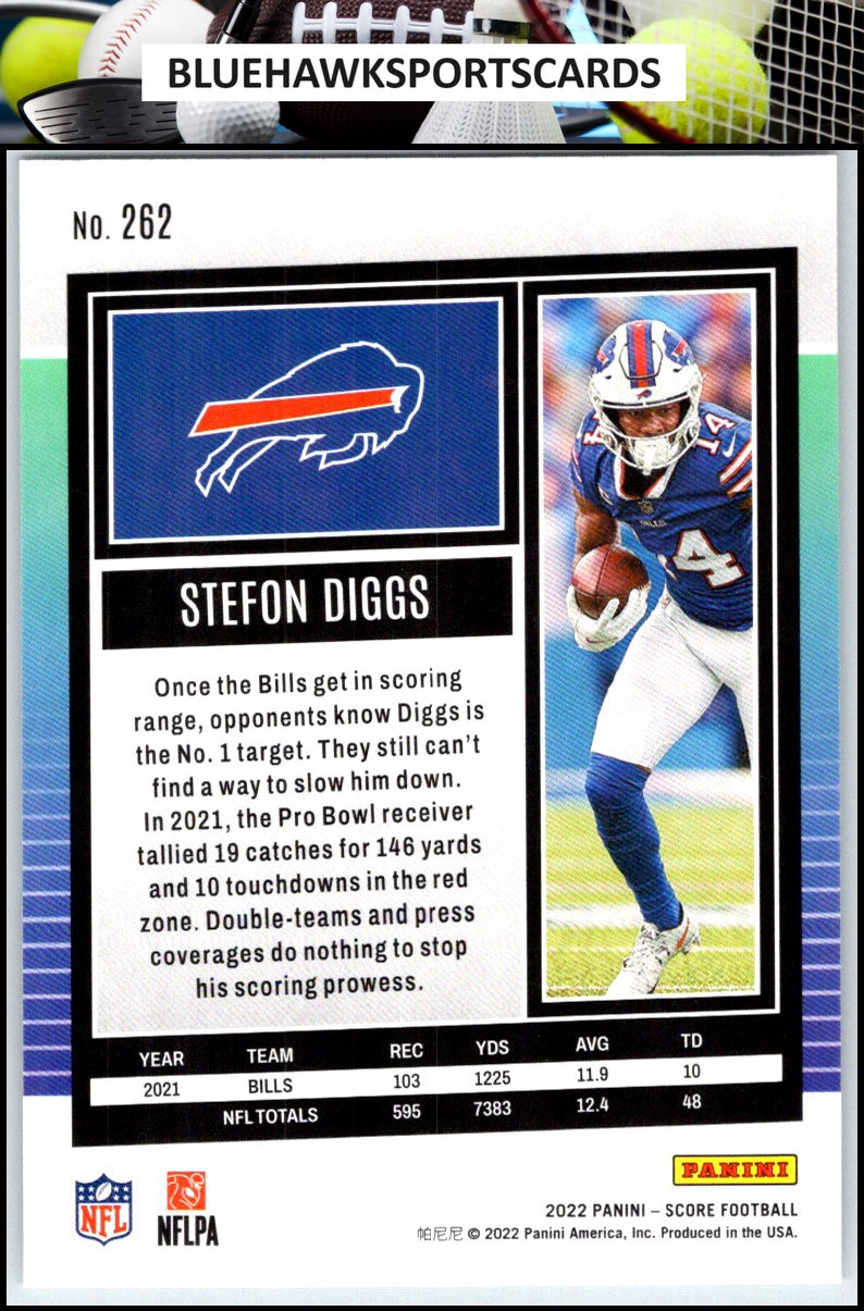 2022 Score #262 Stefon Diggs