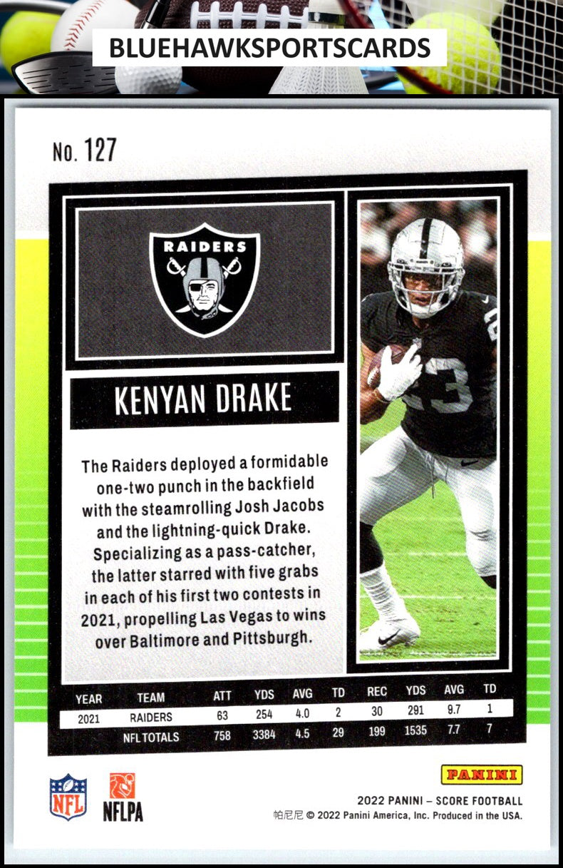 2022 Score #127 Kenyan Drake