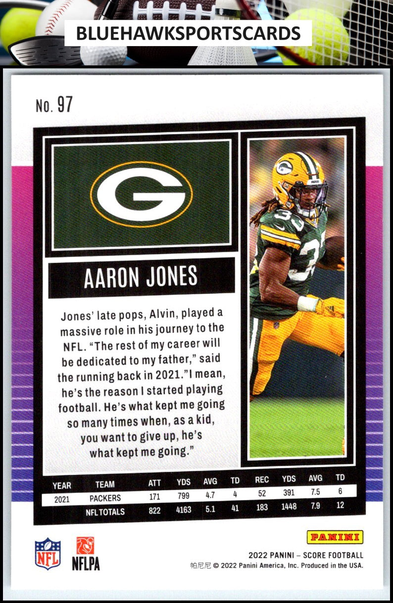 2022 Score #97 Aaron Jones
