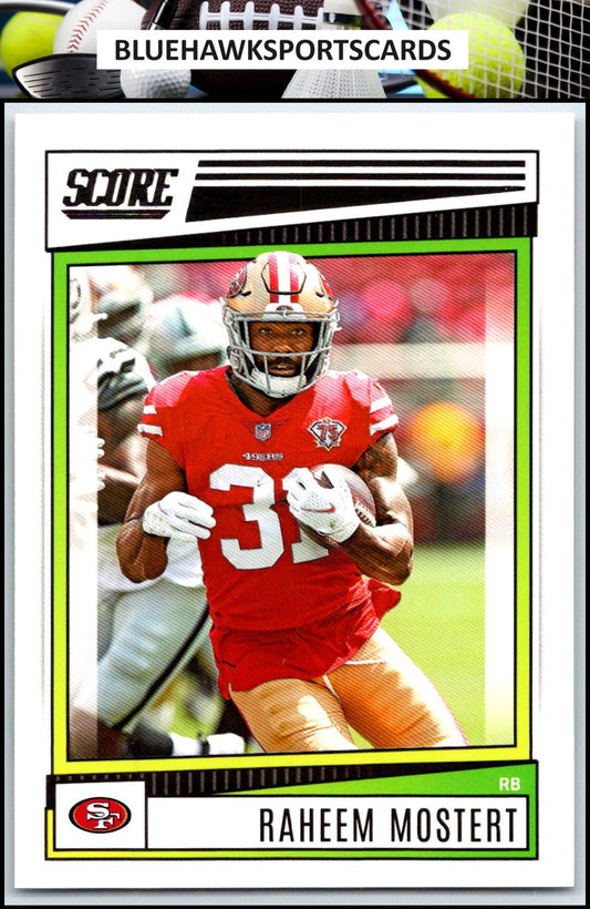 2022 Score #168 Raheem Mostert
