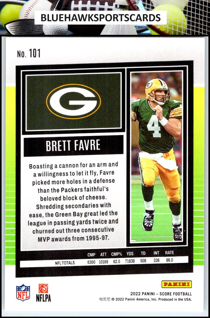 2022 Score #101 Brett Favre