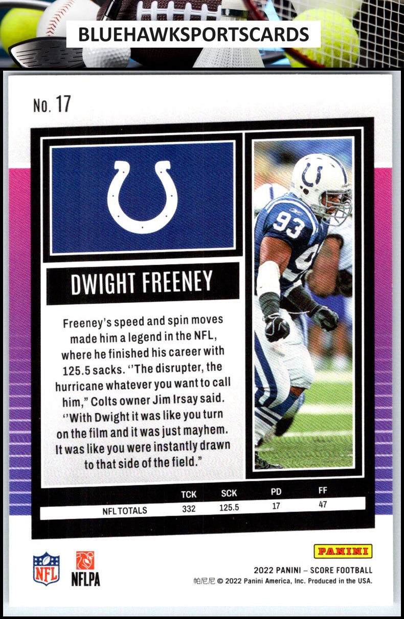2022 Score #17 Dwight Freeney