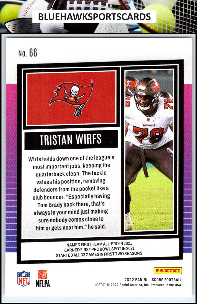 2022 Score #66 Tristan Wirfs