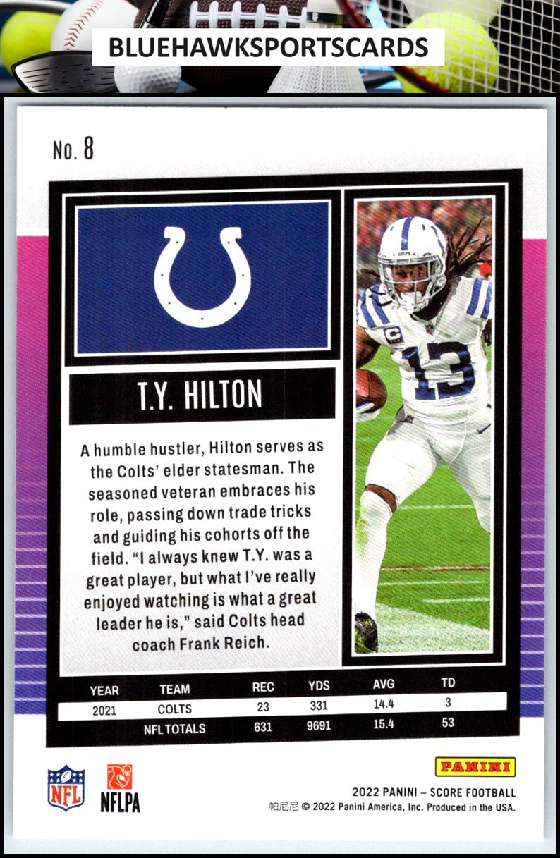 2022 Score #8 T.Y. Hilton