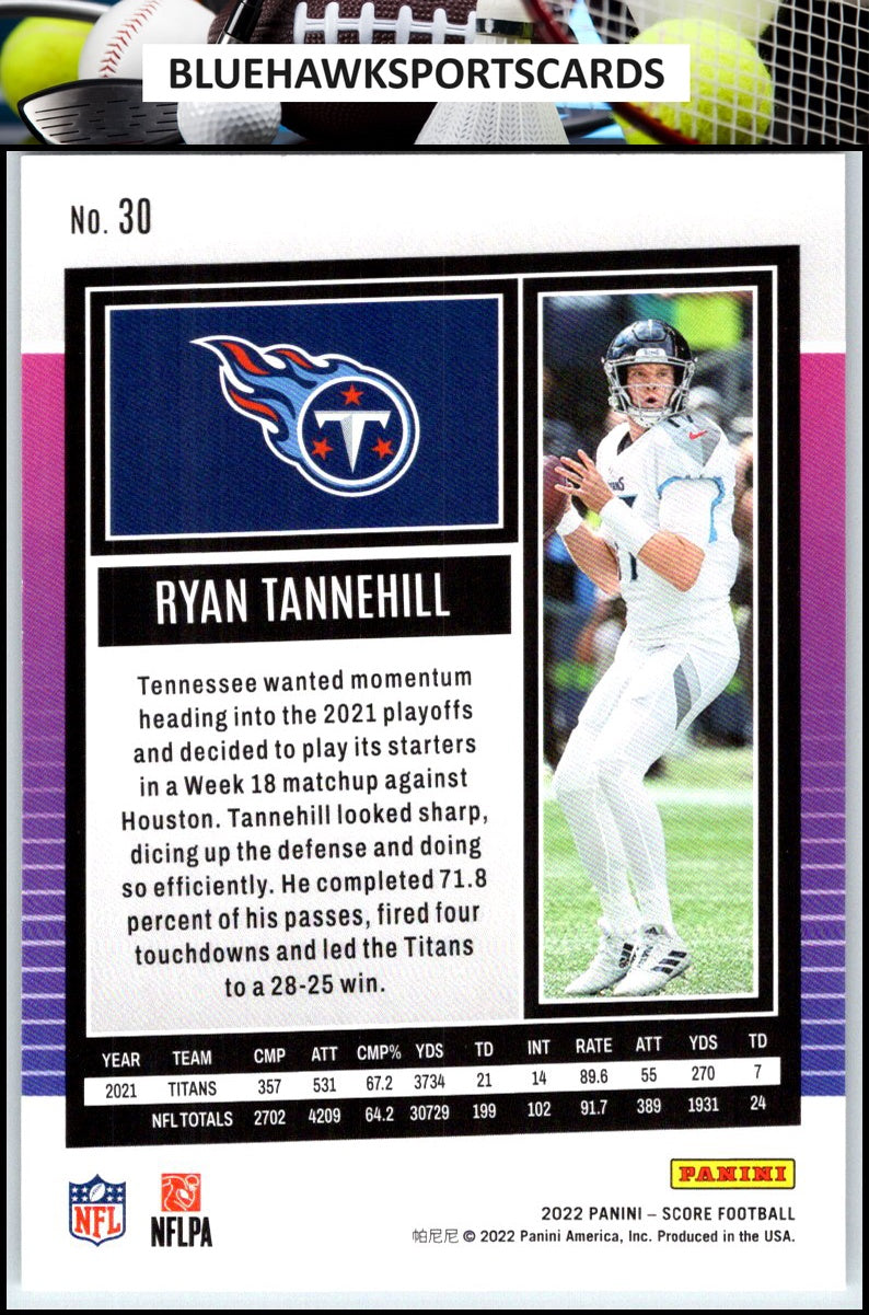 2022 Score #30 Ryan Tannehill