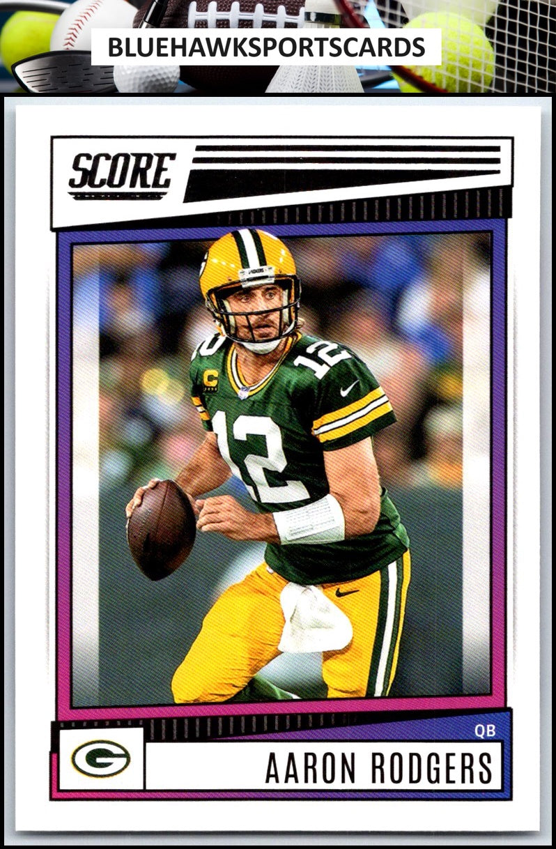2022 Score #96 Aaron Rodgers
