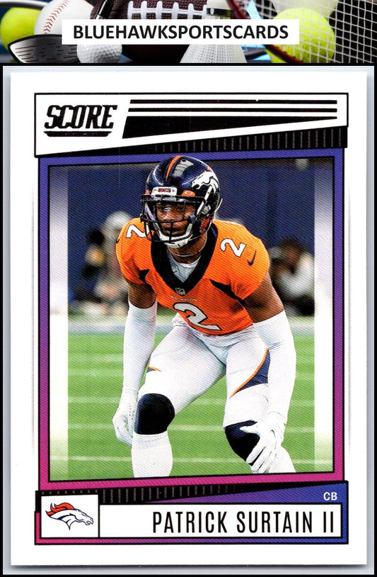 2022 Score #82 Patrick Surtain II