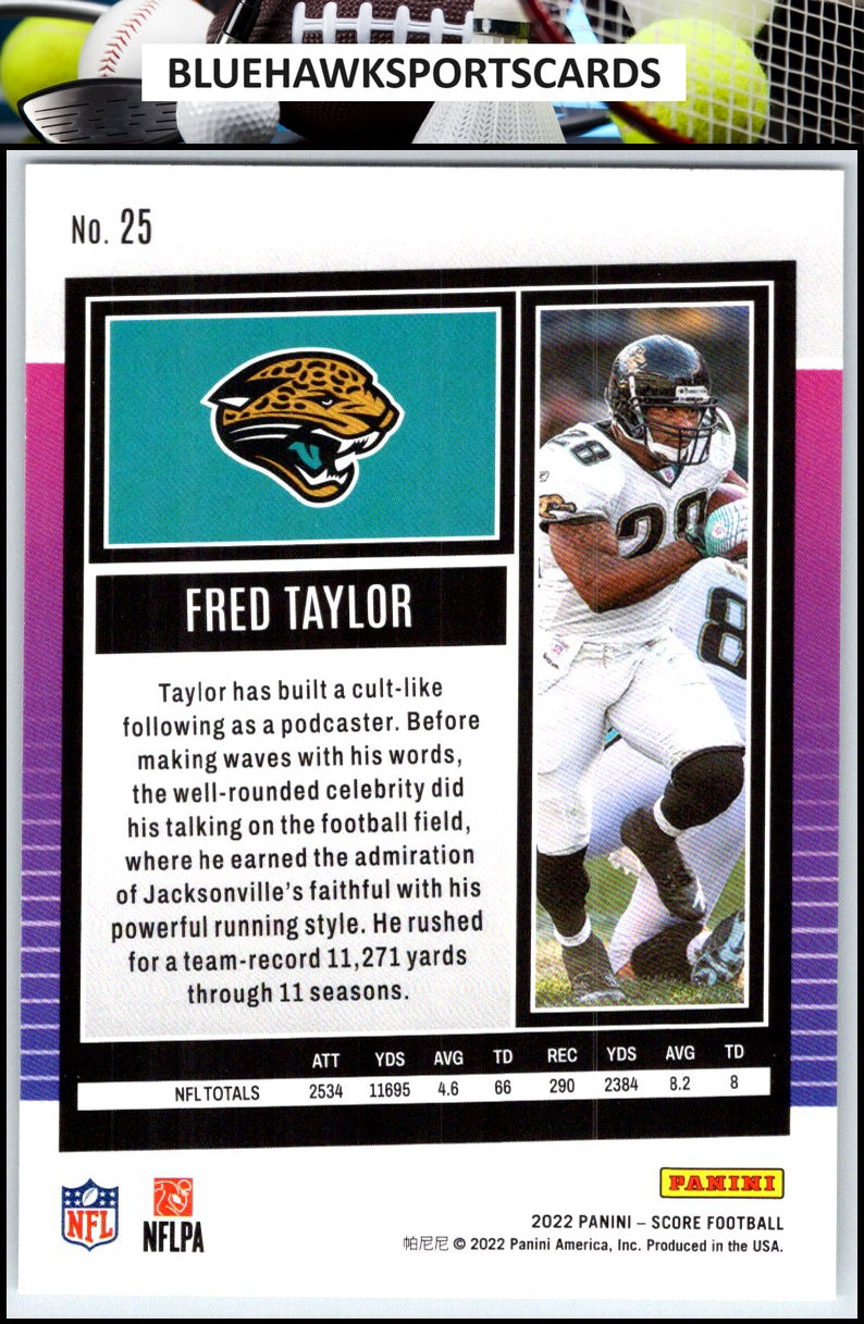 2022 Score #25 Fred Taylor