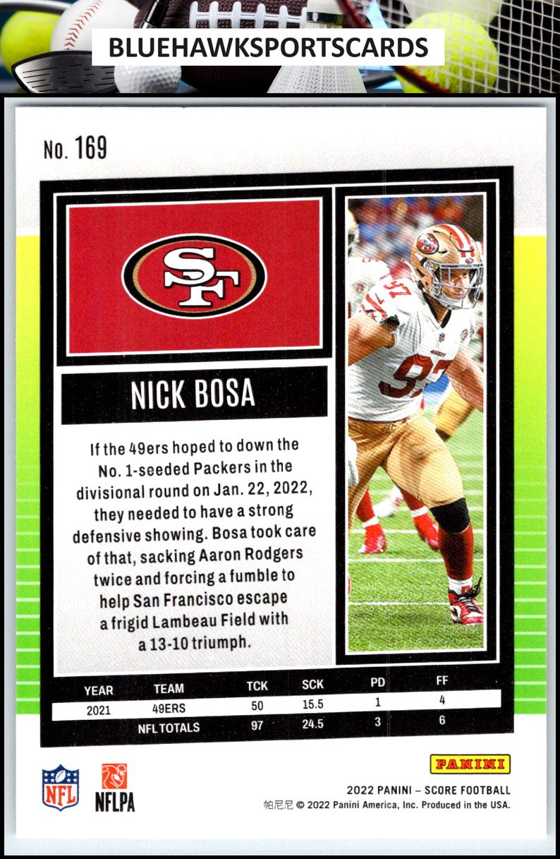 2022 Score #169 Nick Bosa