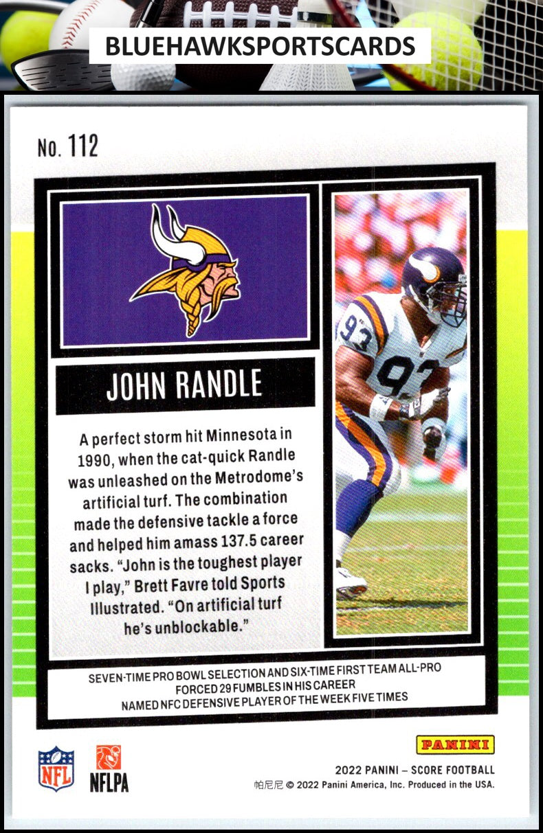 2022 Score #112 John Randle