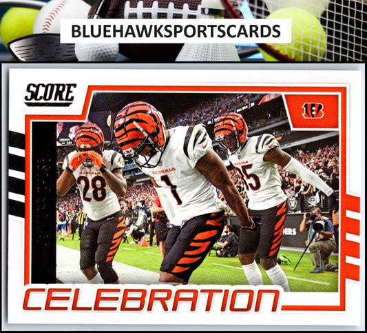 2022 Score #C-JC Ja'Marr Chase Celebration