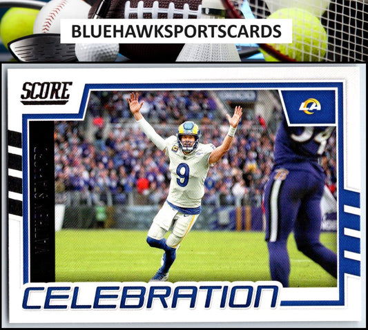 2022 Score #C-MS Matthew Stafford Celebration
