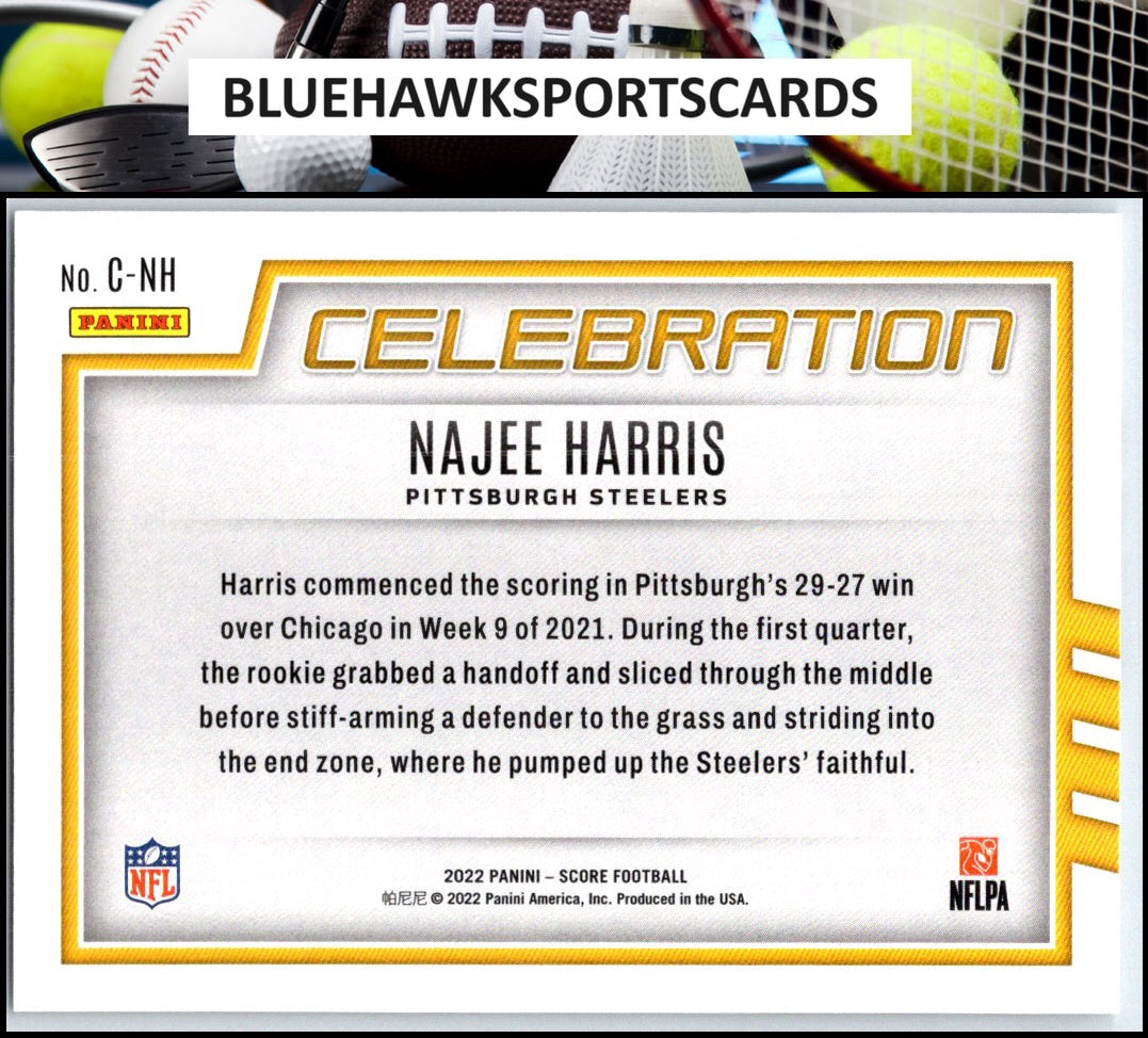 2022 Score #C-NH Najee Harris Celebration