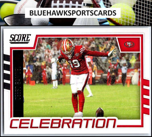 2022 Score #C-DS Deebo Samuel Celebration