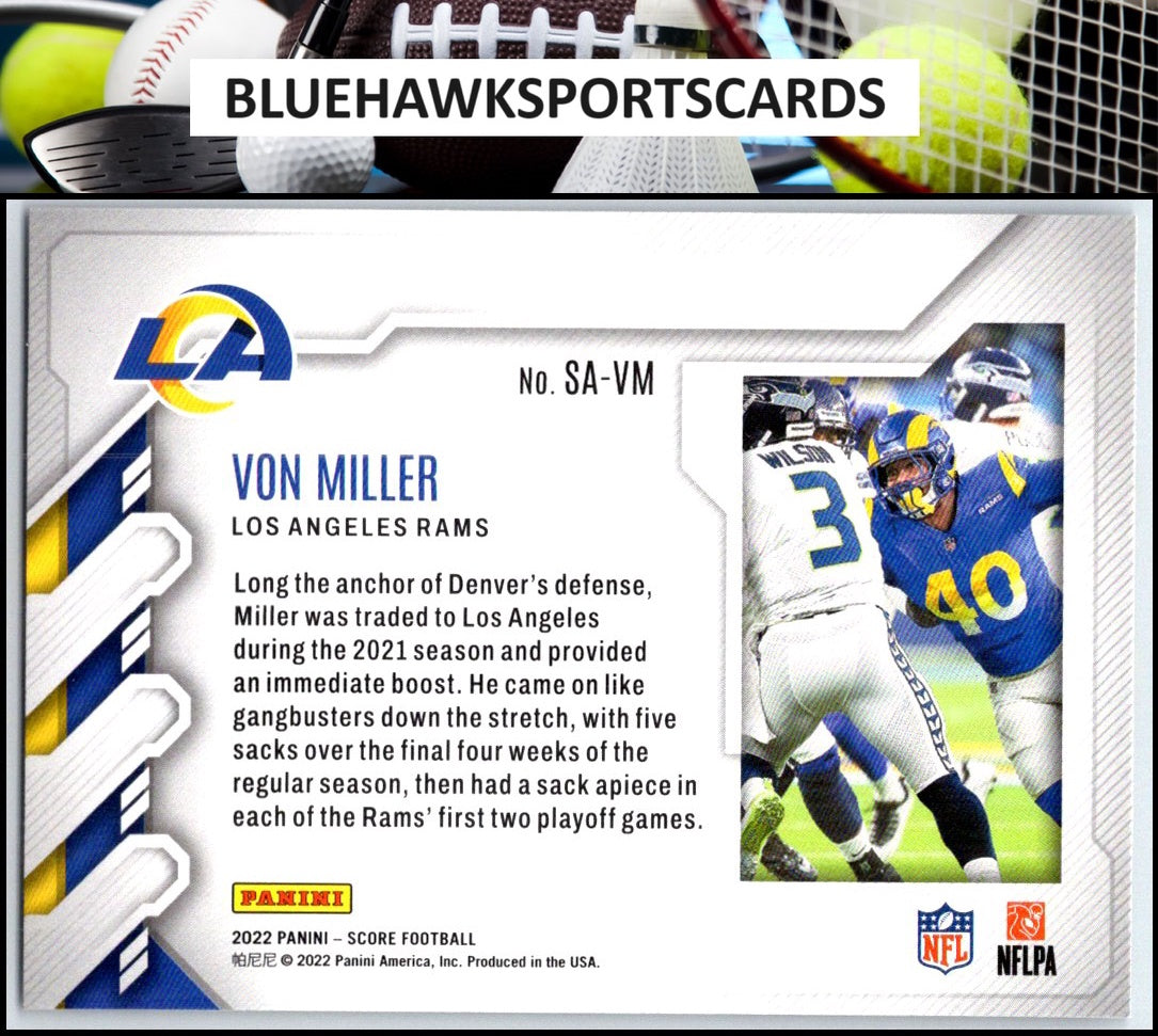 2022 Score #SA-VM Von Miller Sack Attack