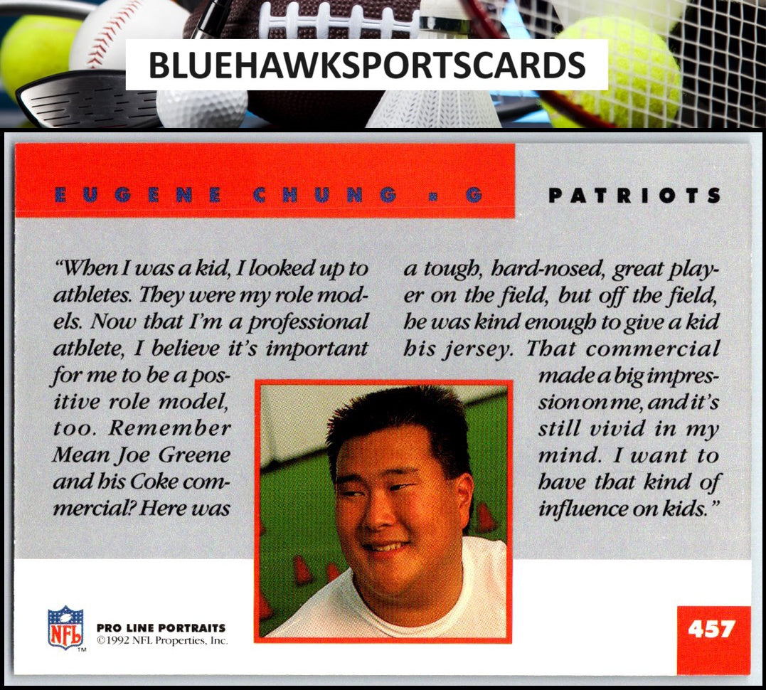 1992 Pro Line Portraits #457 Eugene Chung