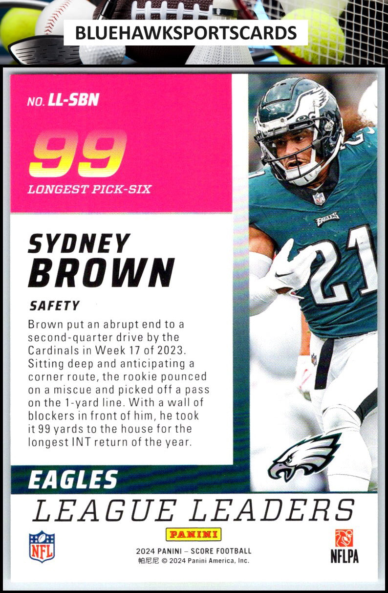 2024 Score #LL-SBN Sydney Brown League Leaders