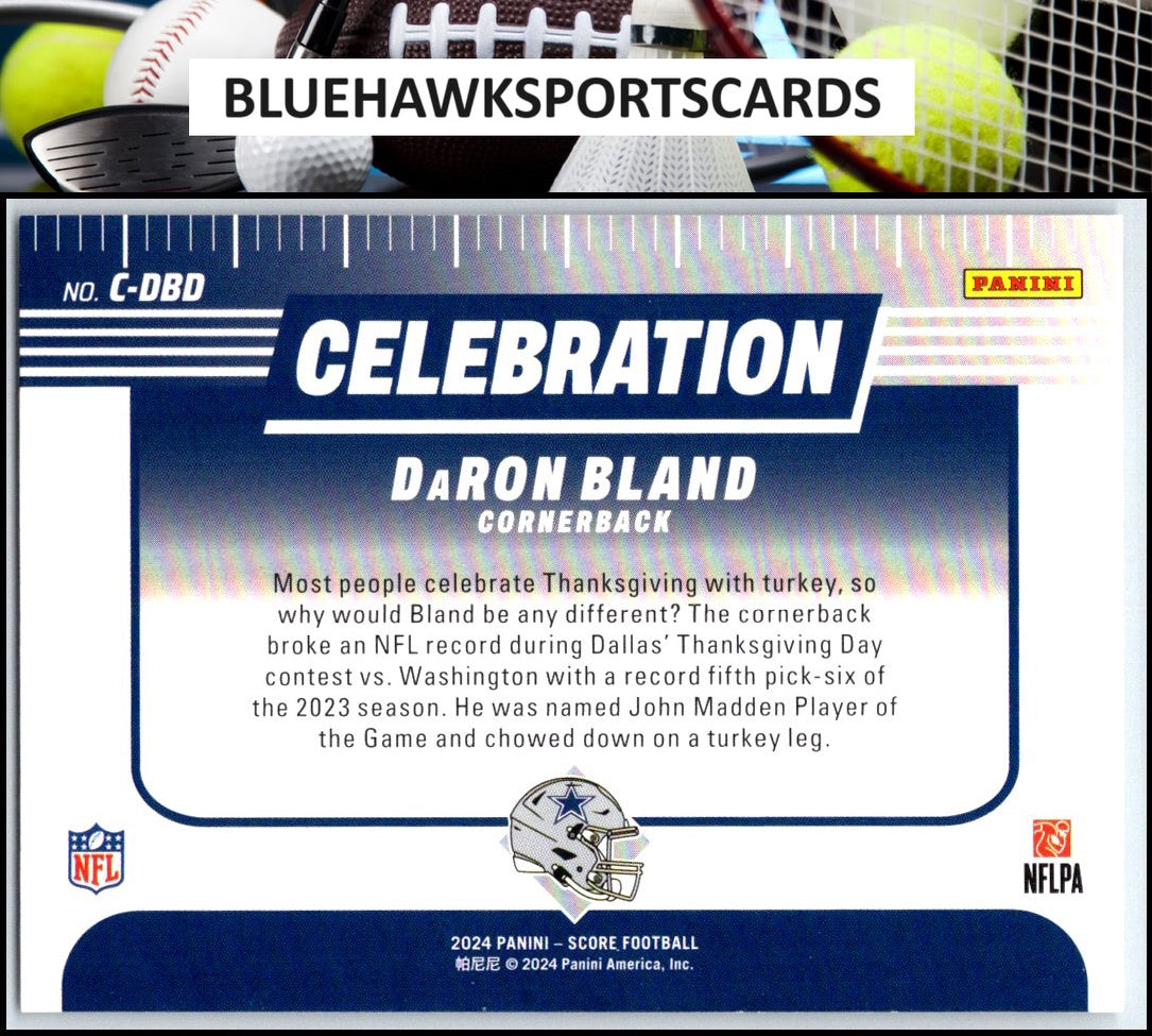 2024 Score #C-DBD DaRon Bland Celebration