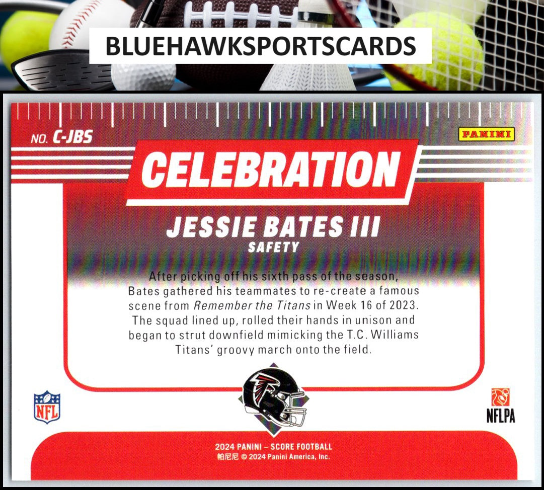 2024 Score #C-JBS Jessie Bates III Celebration