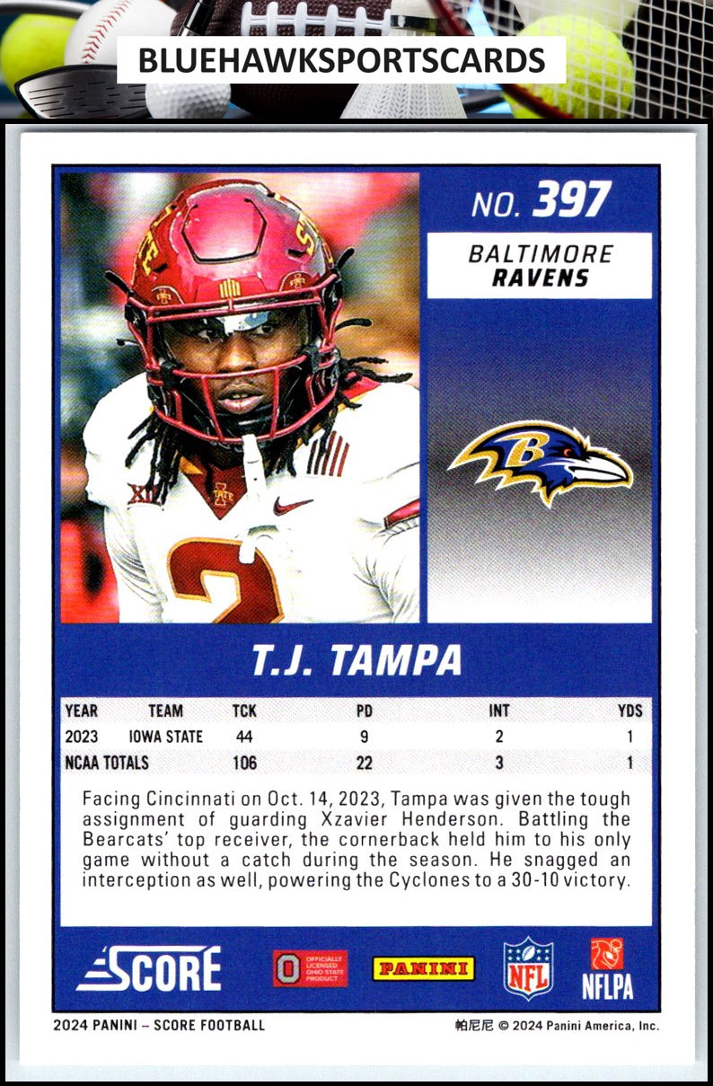 2024 Score #397 TJ Tampa