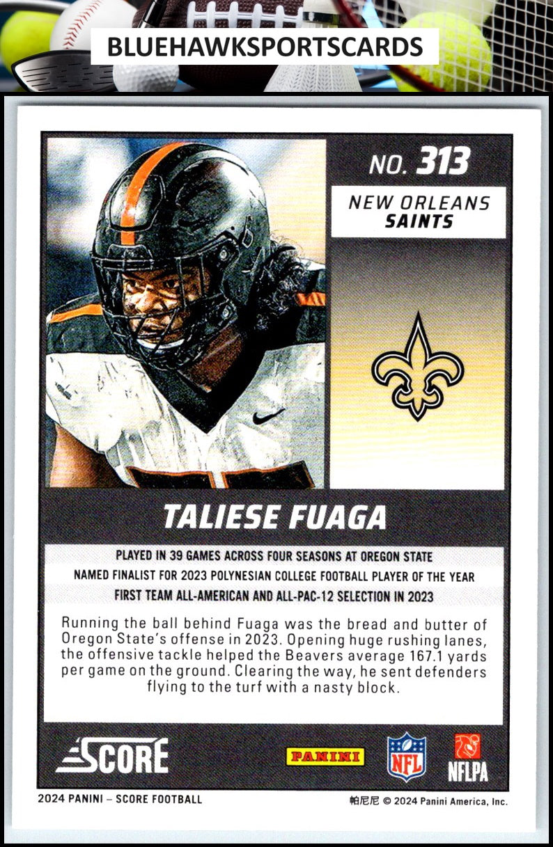 2024 Score #313 Taliese Fuaga