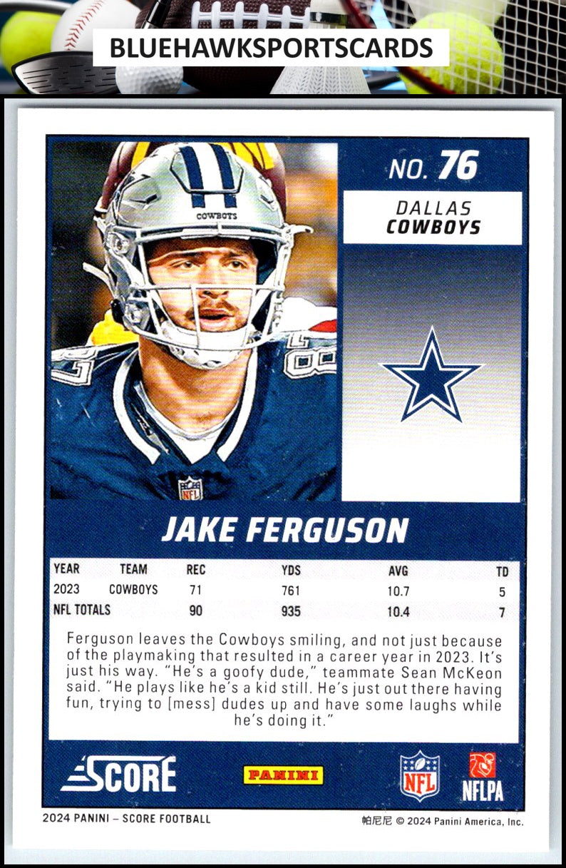 2024 Score #76 Jake Ferguson
