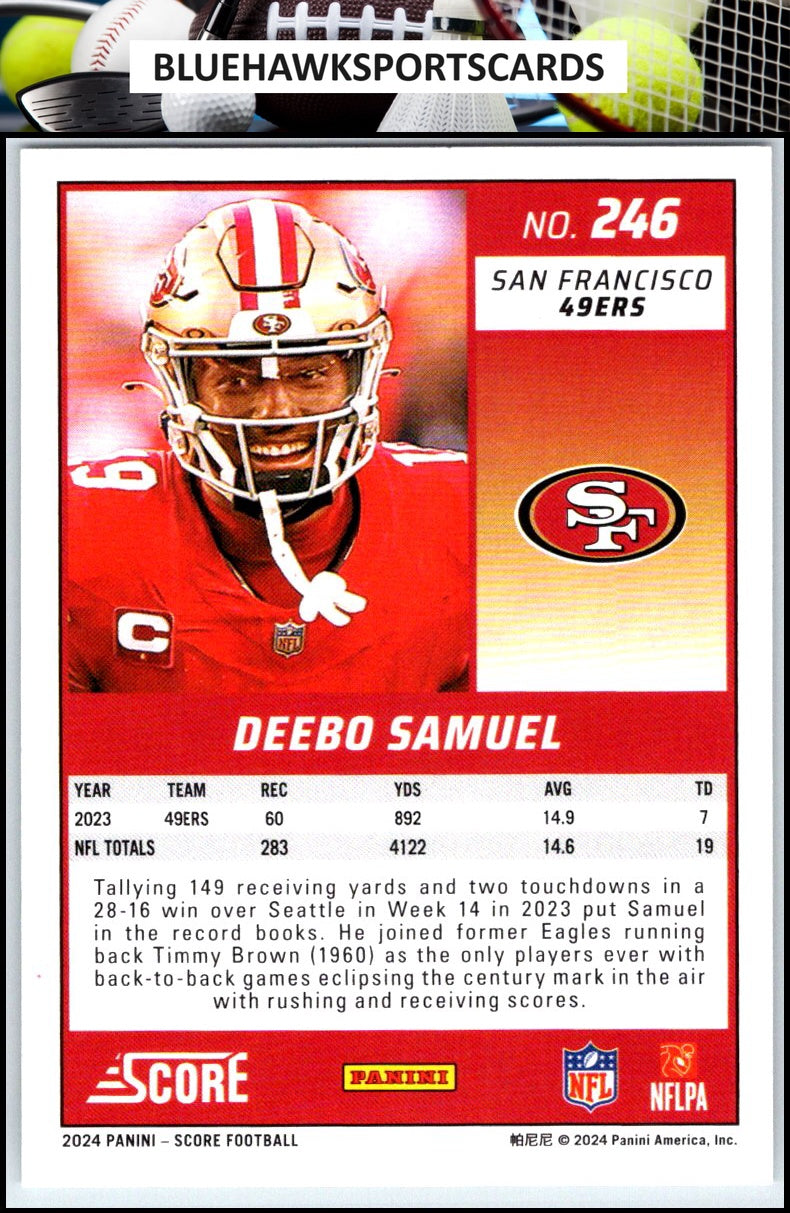 2024 Score #246 Deebo Samuel